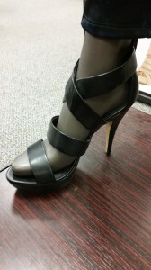 strappy heels by Rock & Republic $69.99