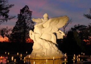 BrookgreenGardens Pegasus sculpture by Laura Gardin Fraser